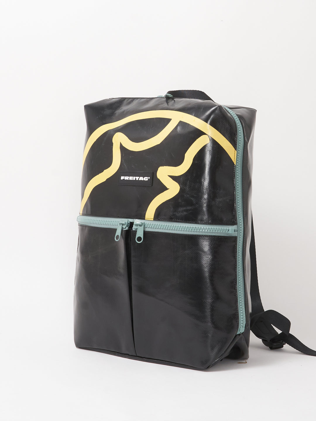 F49 FRINGE  - black yellow