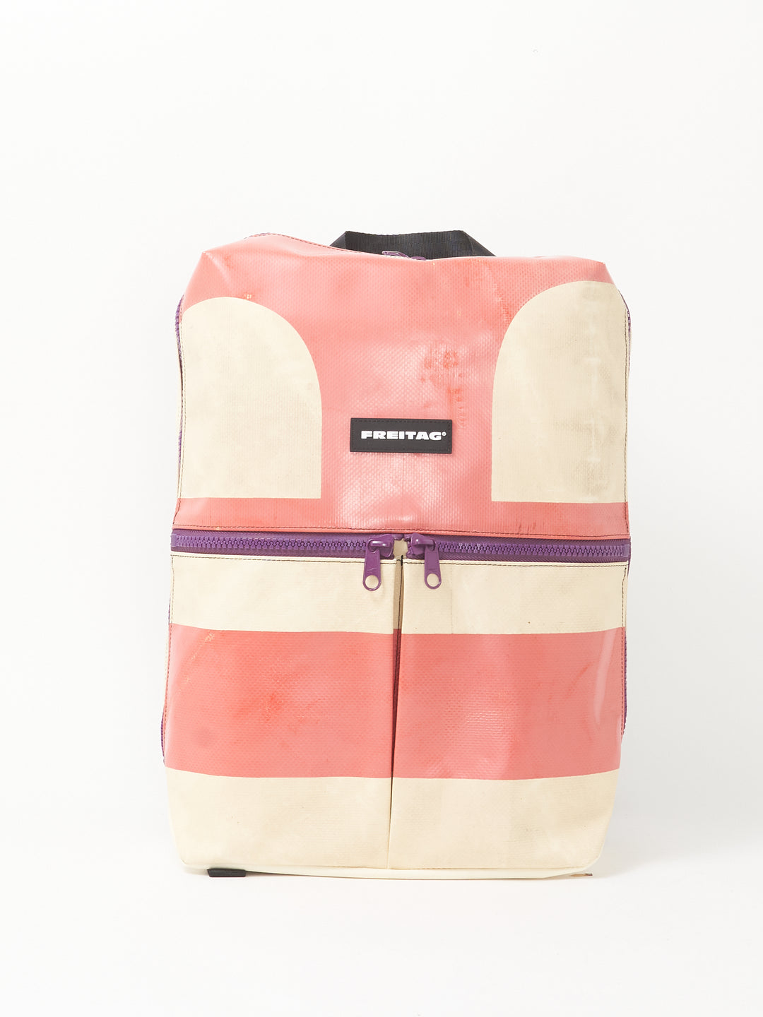 F49 FRINGE  - beige red purple