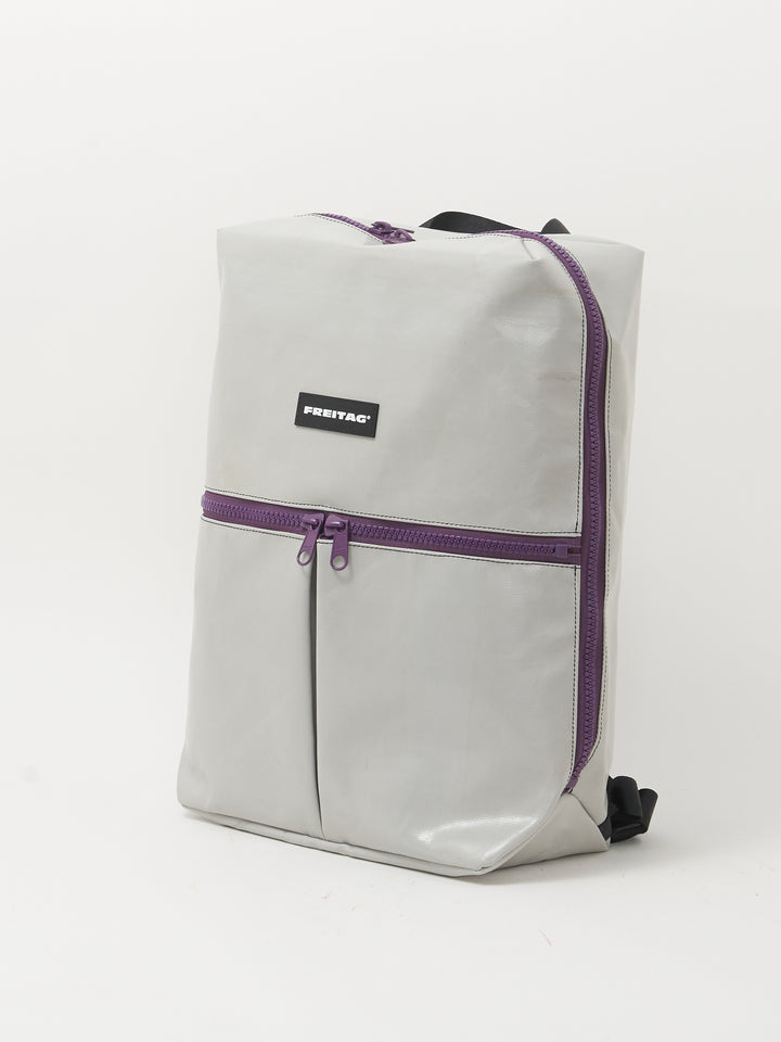 F49 Fringe - silver purple