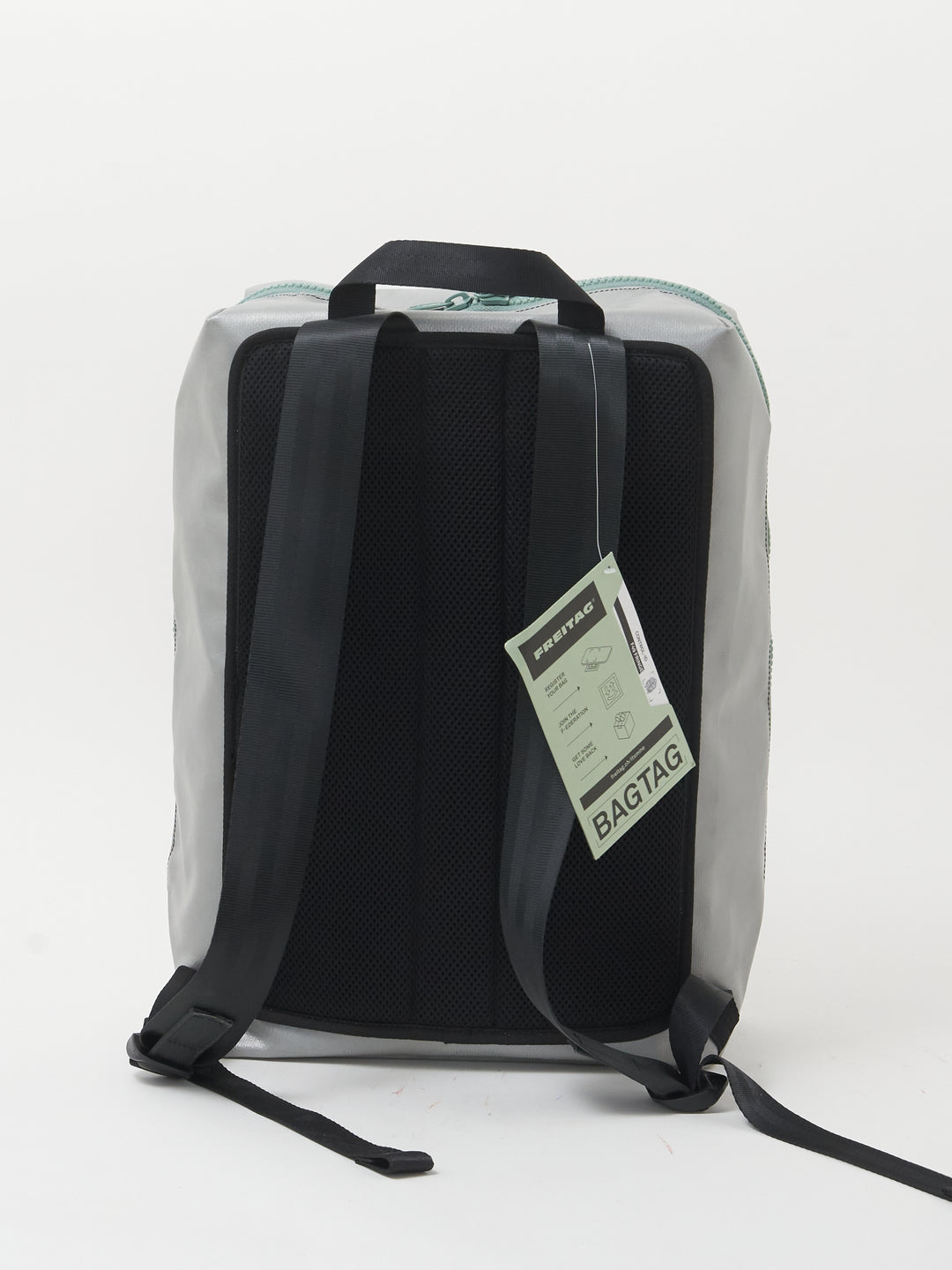 F49 Fringe - silver seafoam