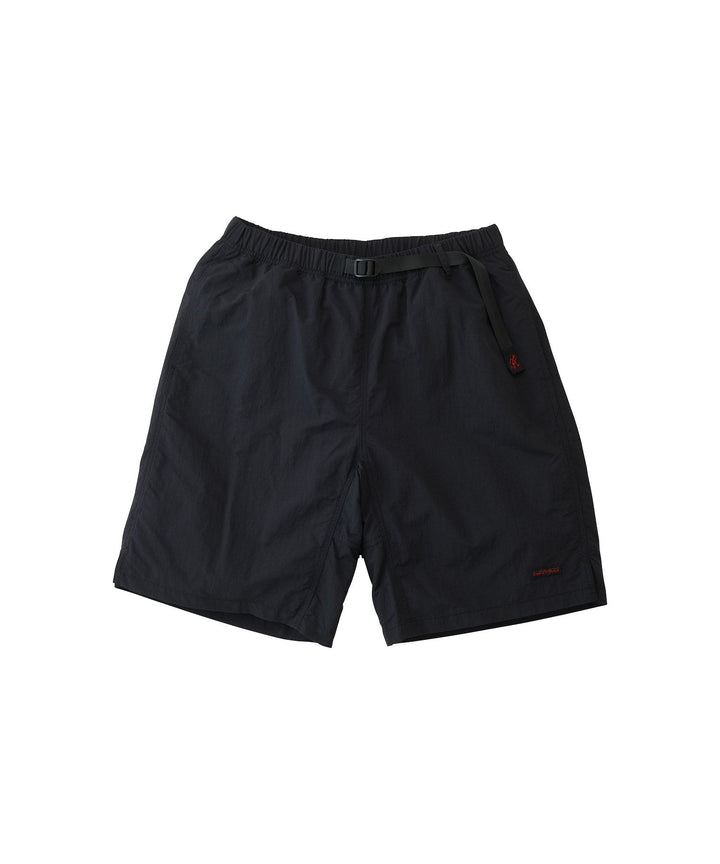 NYLON PACKABLE G-SHORT - BLACK