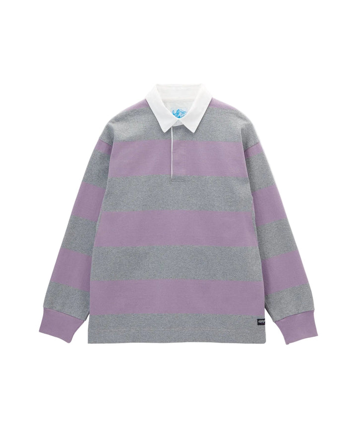 Gramicci Langdon Rugby Shirt - Heather Purple