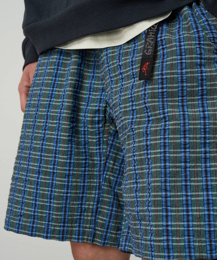 O.G. G-SHORT SEERSUCKER PLAID. - MULTI STRIPE