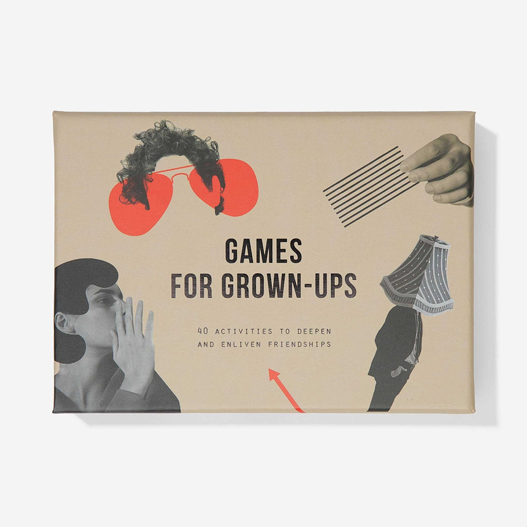 Kartenset "Games for Grown-Ups" - Englisch | The School of Life