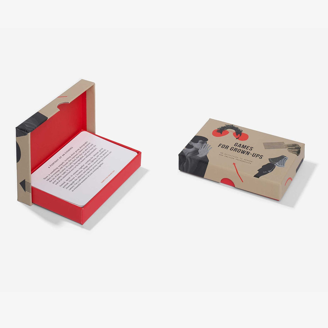 Kartenset "Games for Grown-Ups" - Englisch | The School of Life