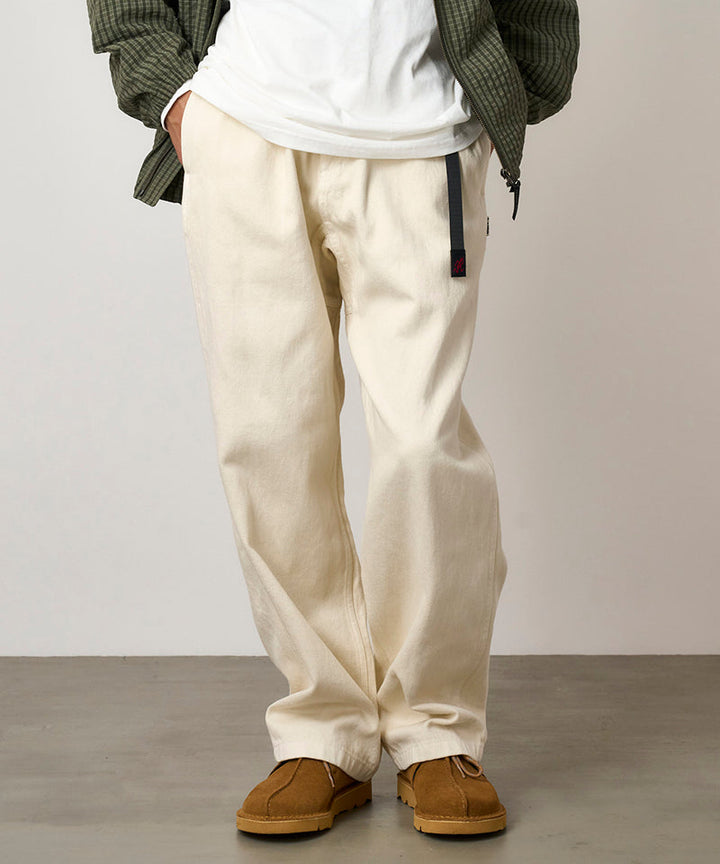 HEMP GRAMICCI PANT STRAIGHT FIT - BONE