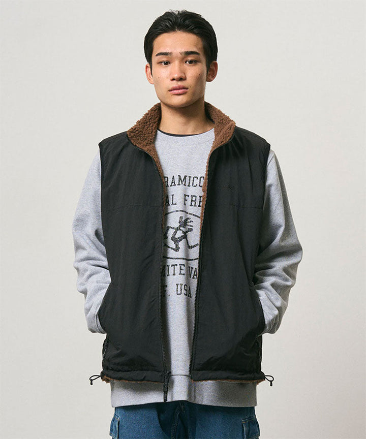 REVERSIBLE SHERPA VEST