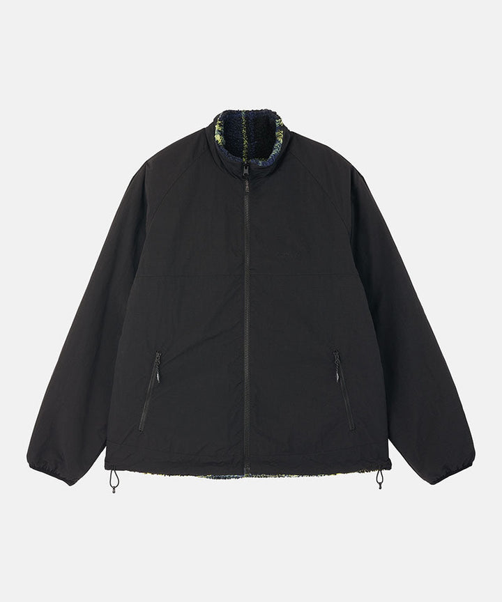 REVERSIBLE SHERPA PLAID JACKET