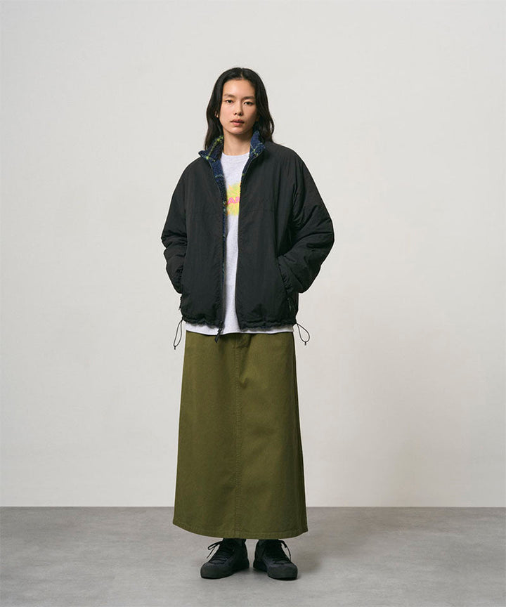 REVERSIBLE SHERPA PLAID JACKET