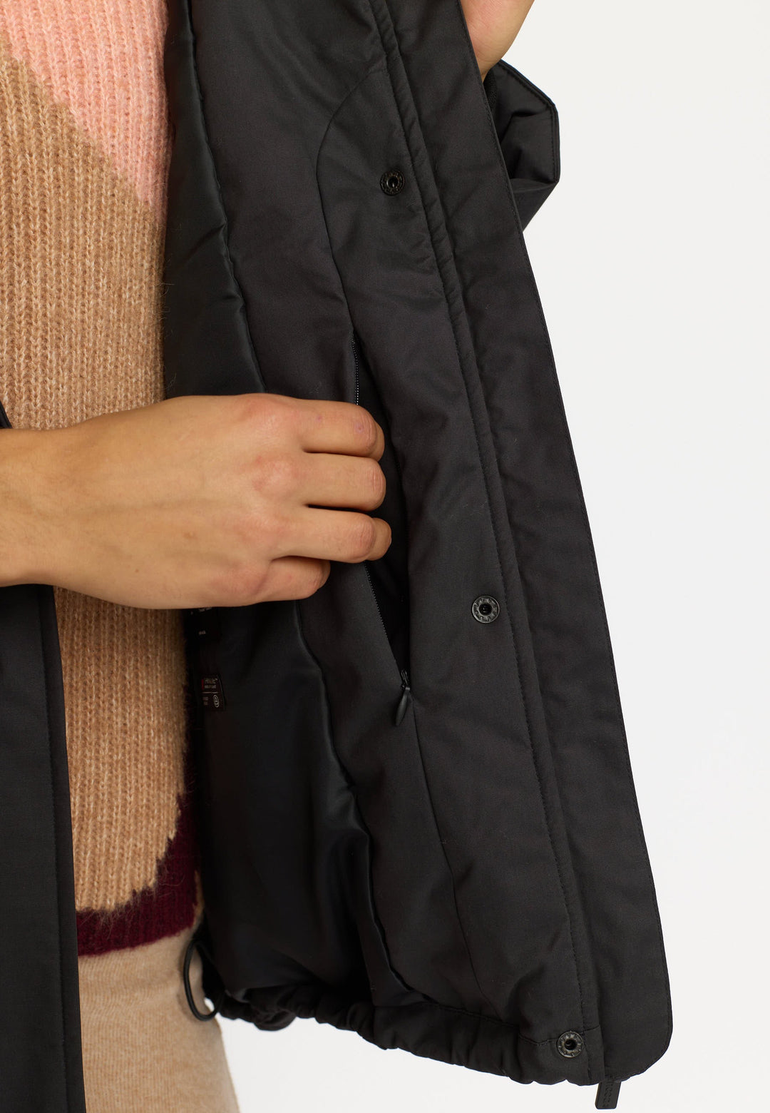 Hooded Jacket - black