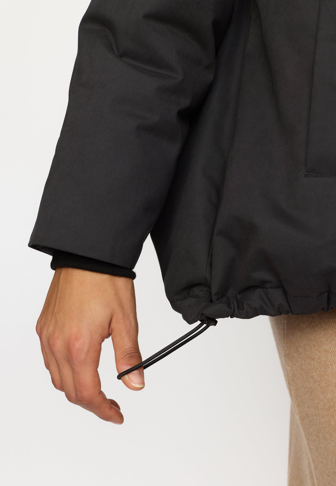 Hooded Jacket - black