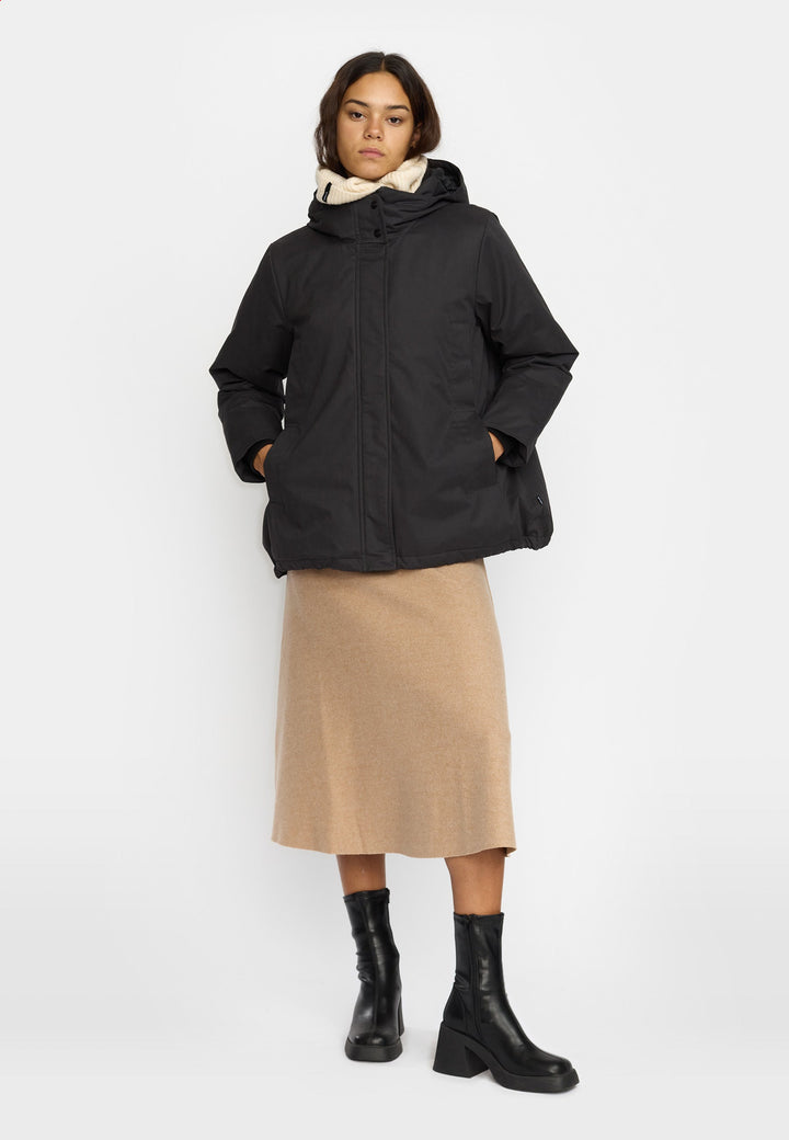 Hooded Jacket - black