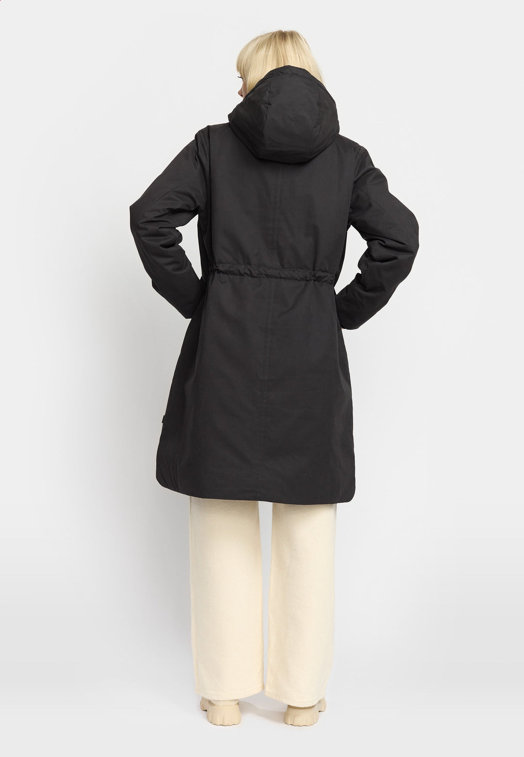 Hooded Parka - black