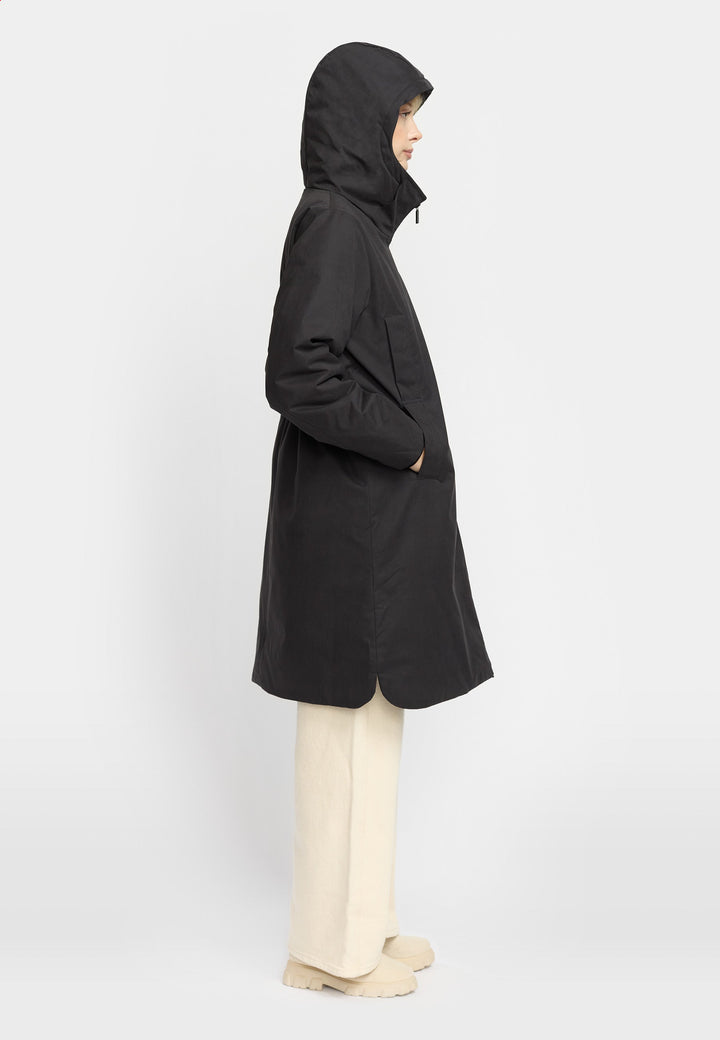 Hooded Parka - black