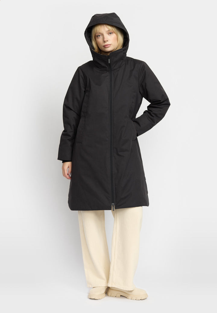 Hooded Parka - black