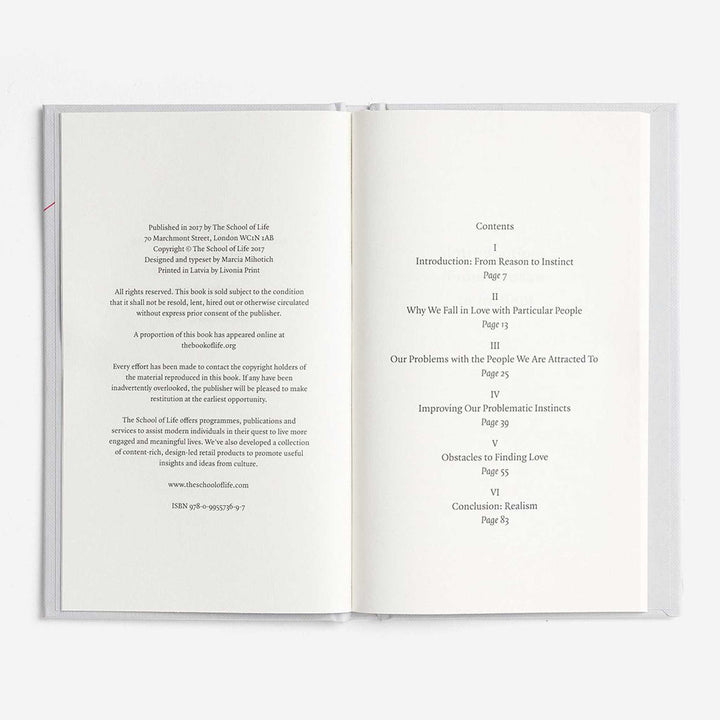 HOW TO FIND LOVE | Die richtige PARTNERWAHL | BUCH | English Edition | The School of Life