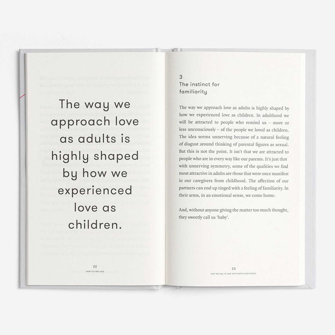 HOW TO FIND LOVE | Die richtige PARTNERWAHL | BUCH | English Edition | The School of Life