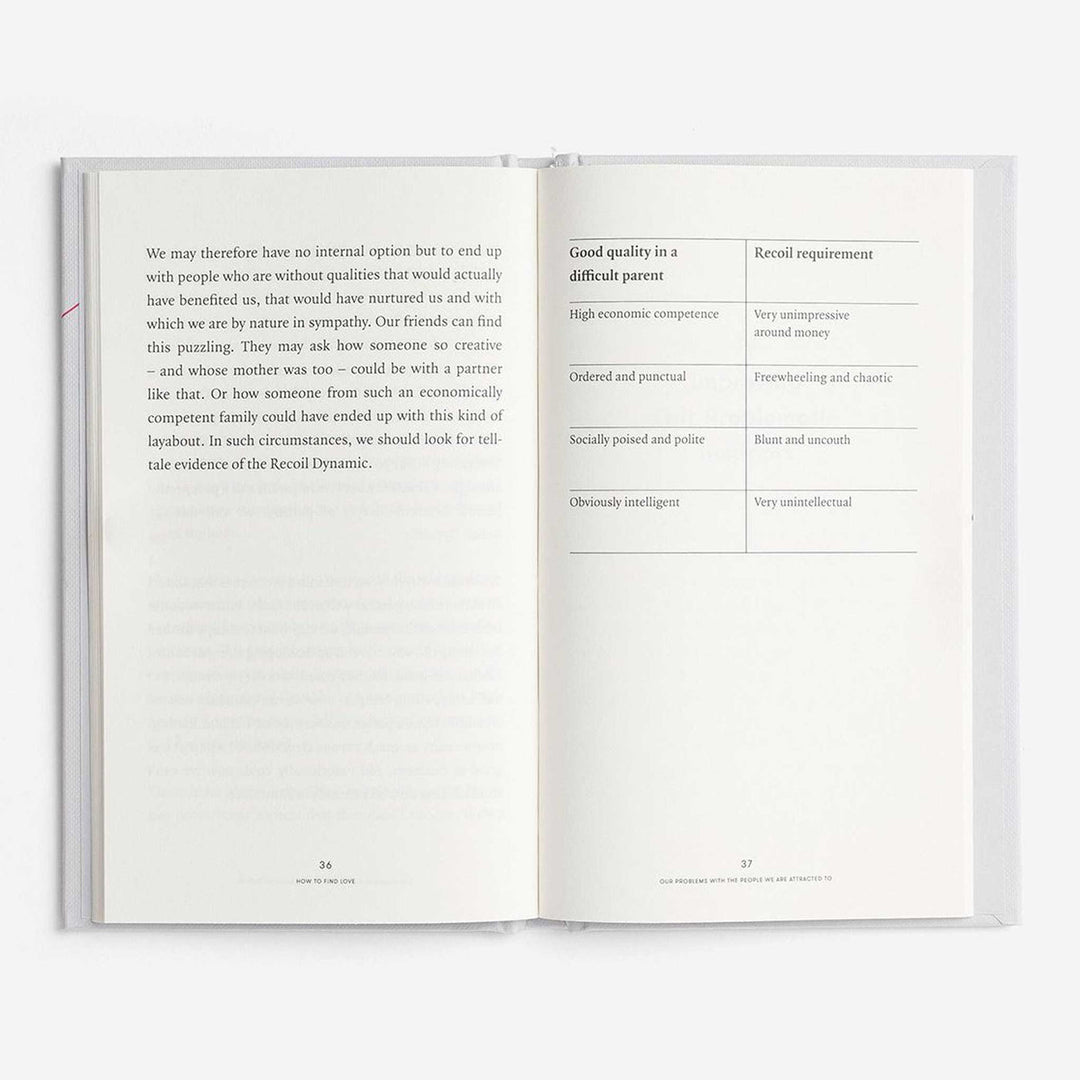 HOW TO FIND LOVE | Die richtige PARTNERWAHL | BUCH | English Edition | The School of Life