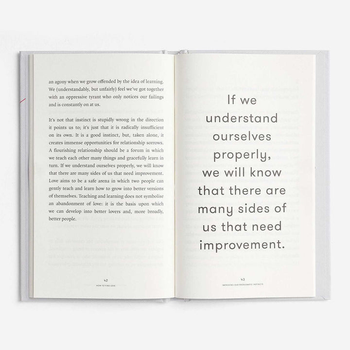 HOW TO FIND LOVE | Die richtige PARTNERWAHL | BUCH | English Edition | The School of Life