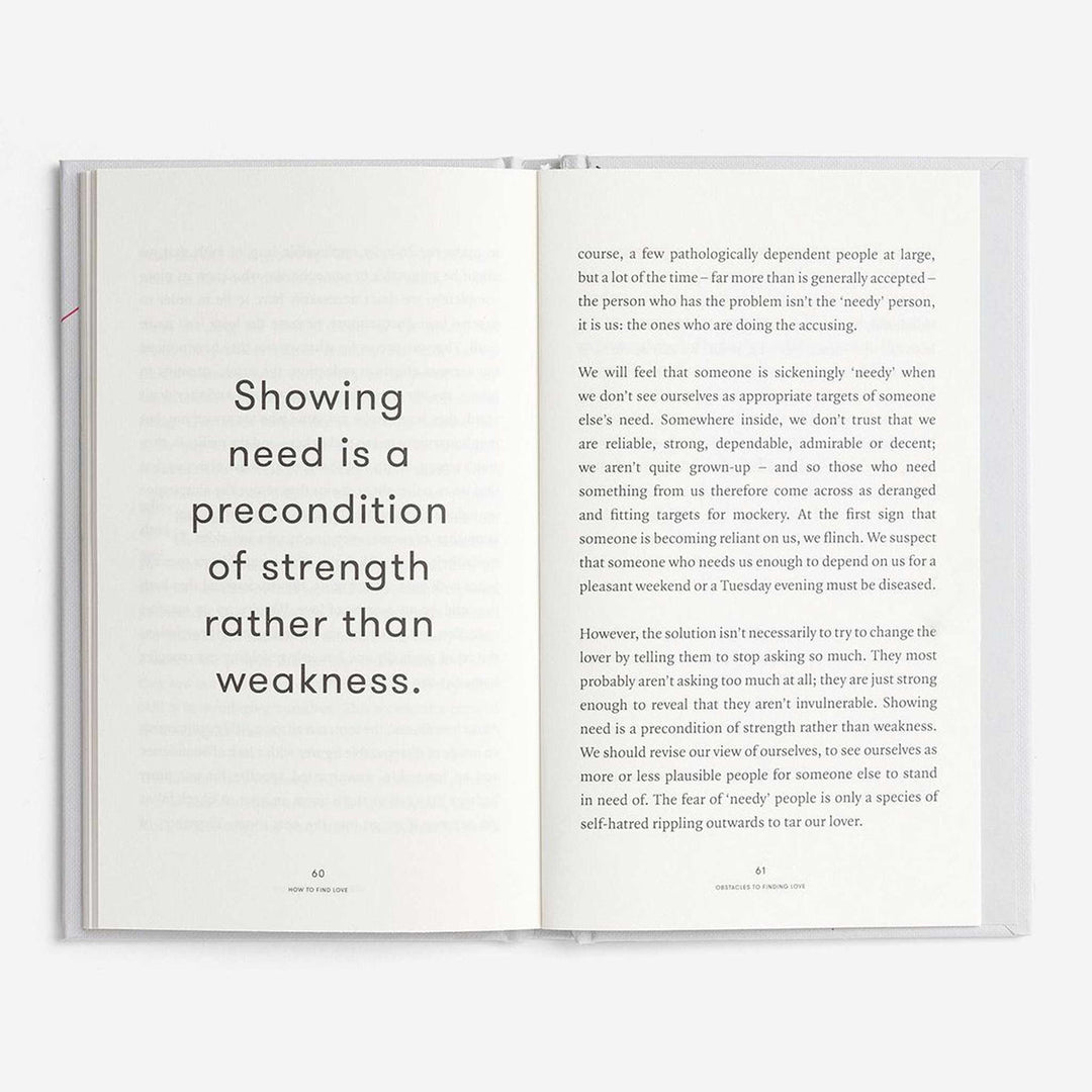 HOW TO FIND LOVE | Die richtige PARTNERWAHL | BUCH | English Edition | The School of Life