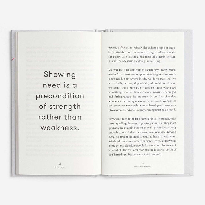 HOW TO FIND LOVE | Die richtige PARTNERWAHL | BUCH | English Edition | The School of Life