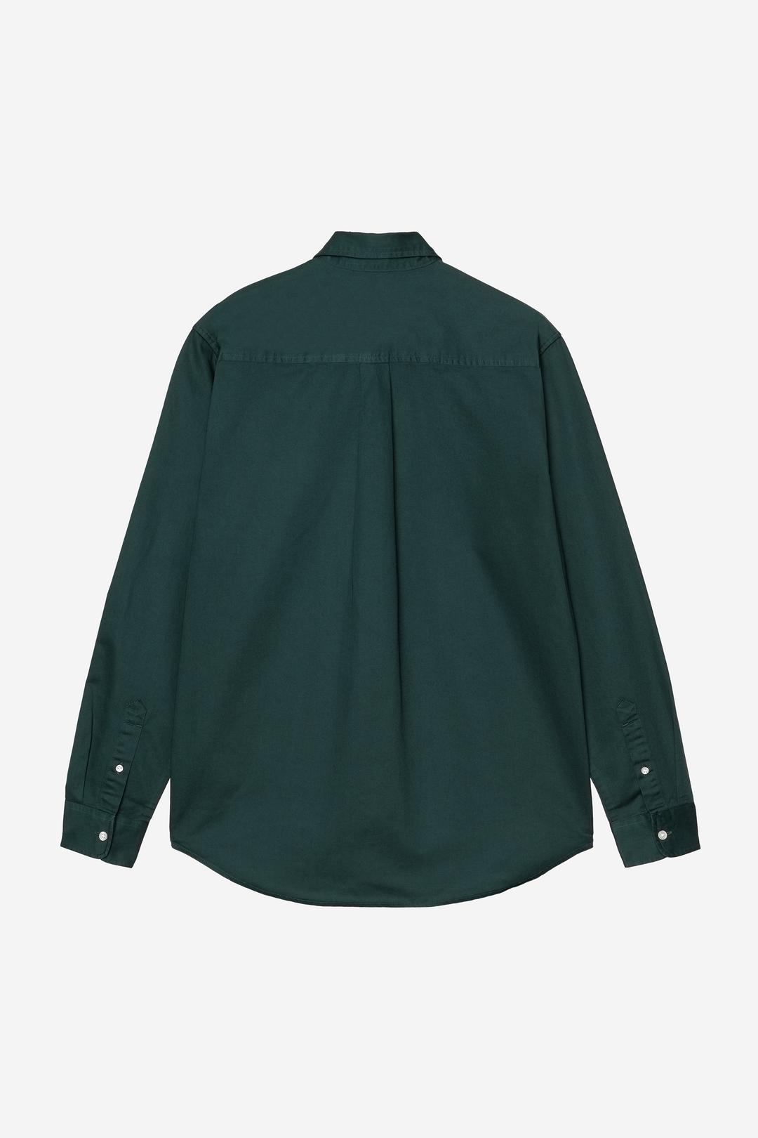 L/S Madison Shirt - dark Fir
