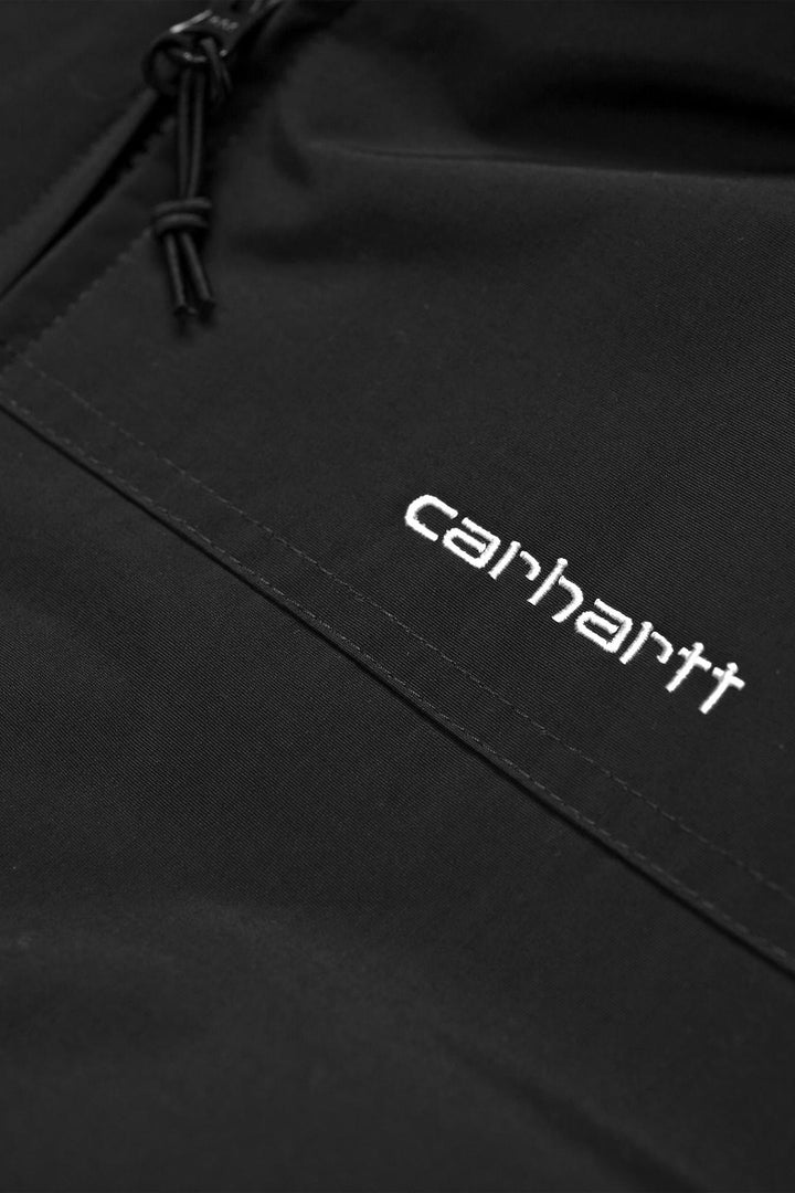 Hooded Sail Jacket Black / White