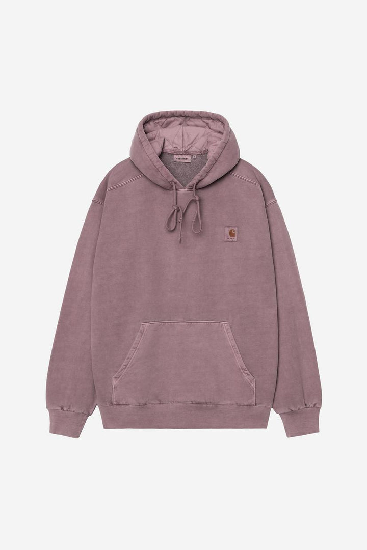 Hooded Vista Sweat - Phlox garment dyed