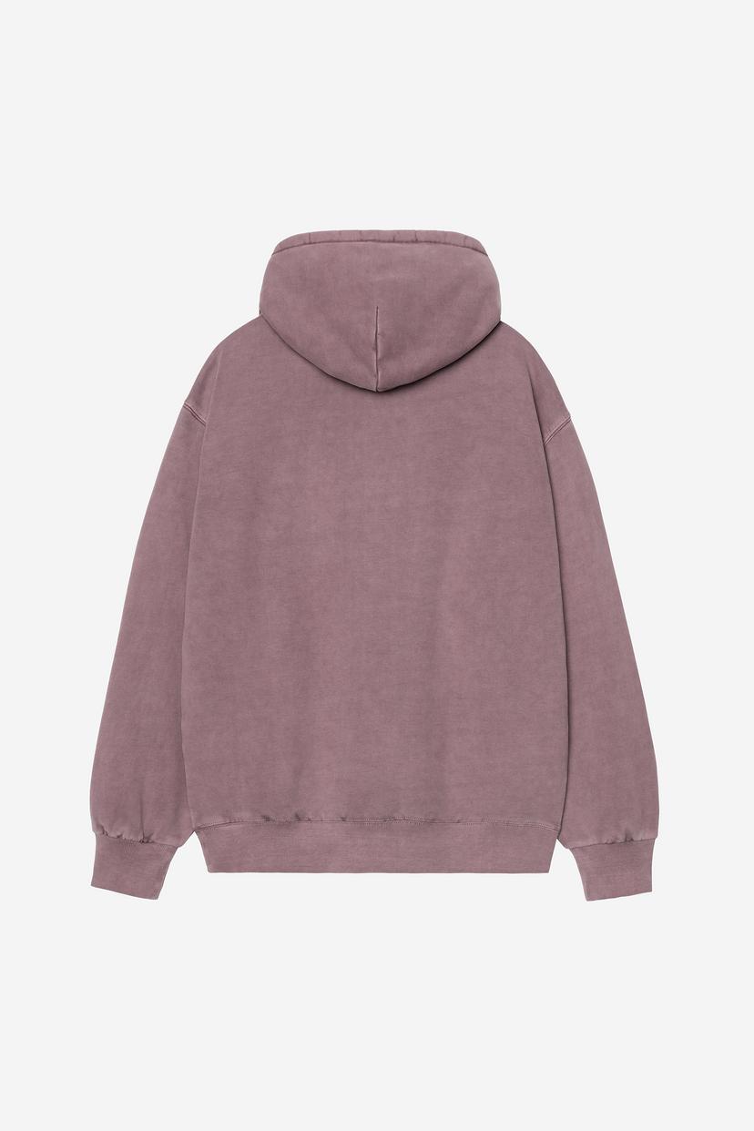 Hooded Vista Sweat - Phlox garment dyed