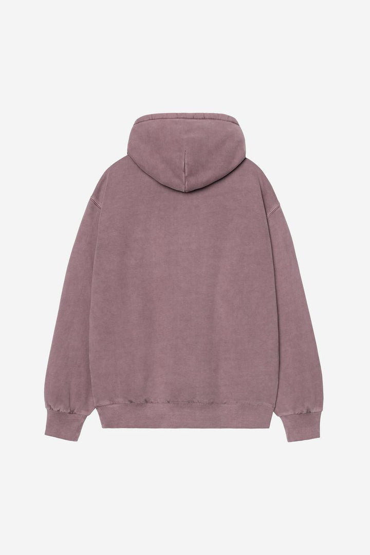 Hooded Vista Sweat - Phlox garment dyed