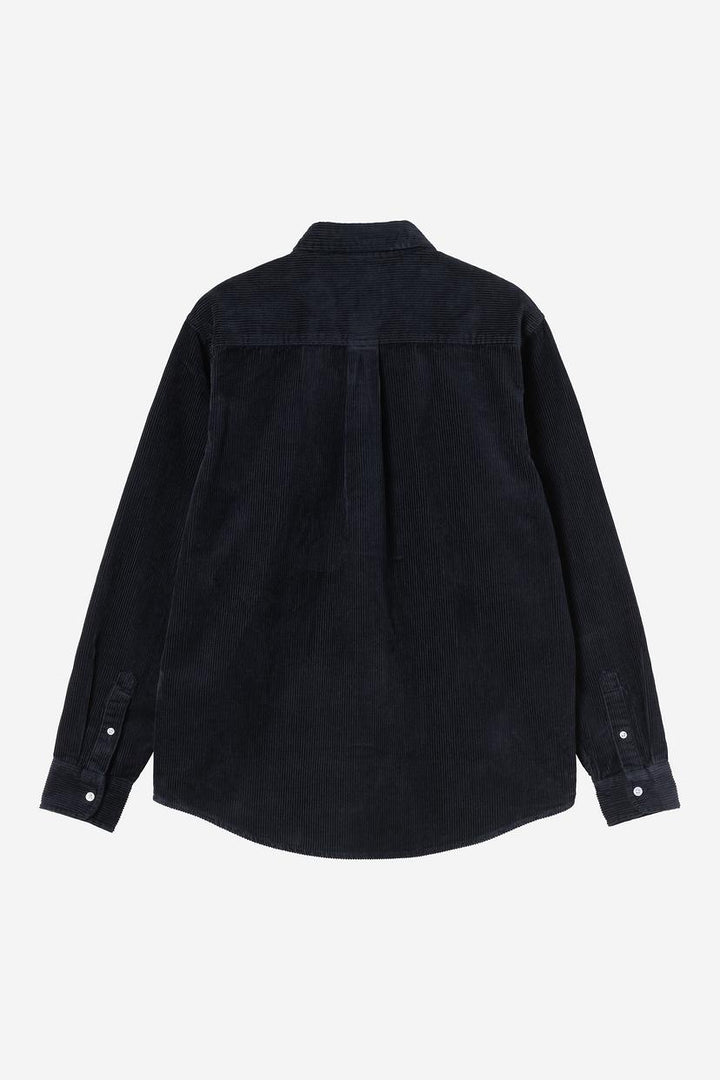 L/S Madison Cord Shirt - Dark Navy