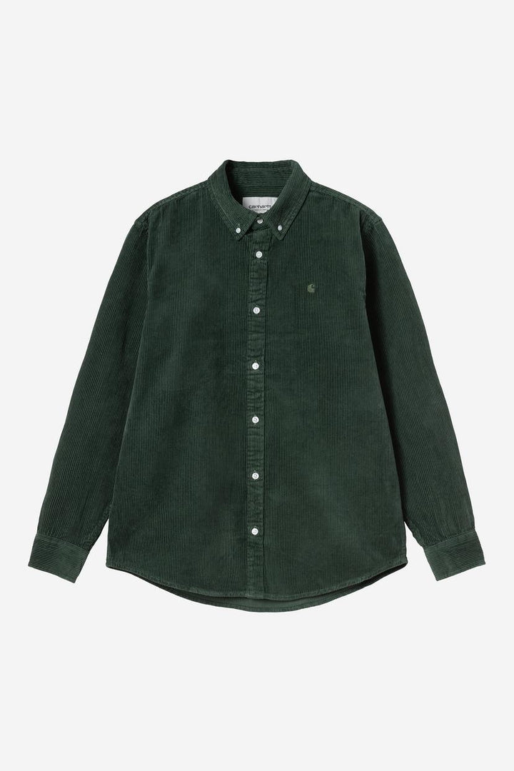 L/S Madison Cord Shirt - sycamore tree