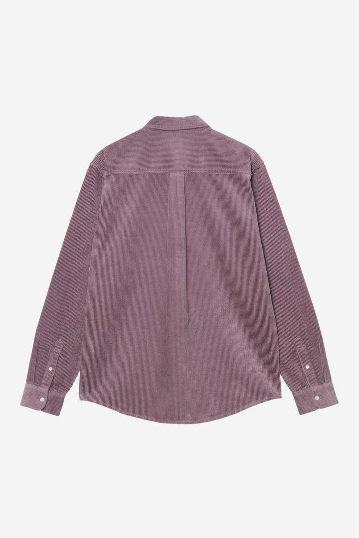 L/S Madison Cord Shirt - phlox