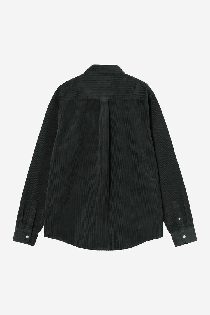 L/S Madison Cord Shirt Raven