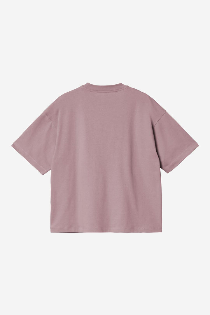 W' S/S Chester T-Shirt - pink hortensia