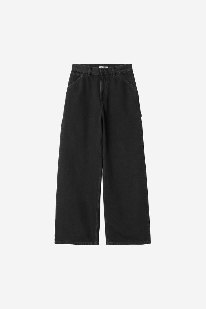 W' Jens Pant Black stone washed