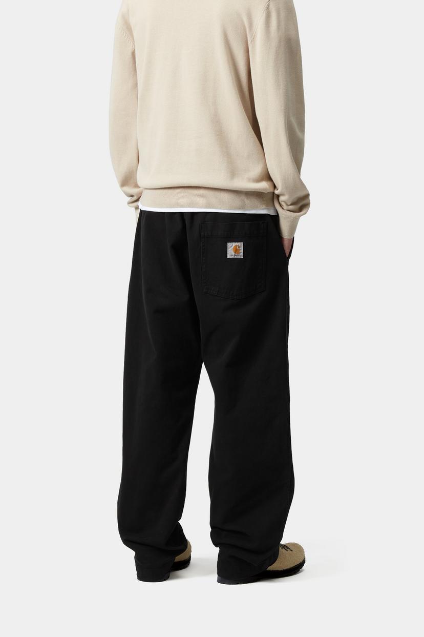 Floyde Pant 100 % Cotton Black rinsed