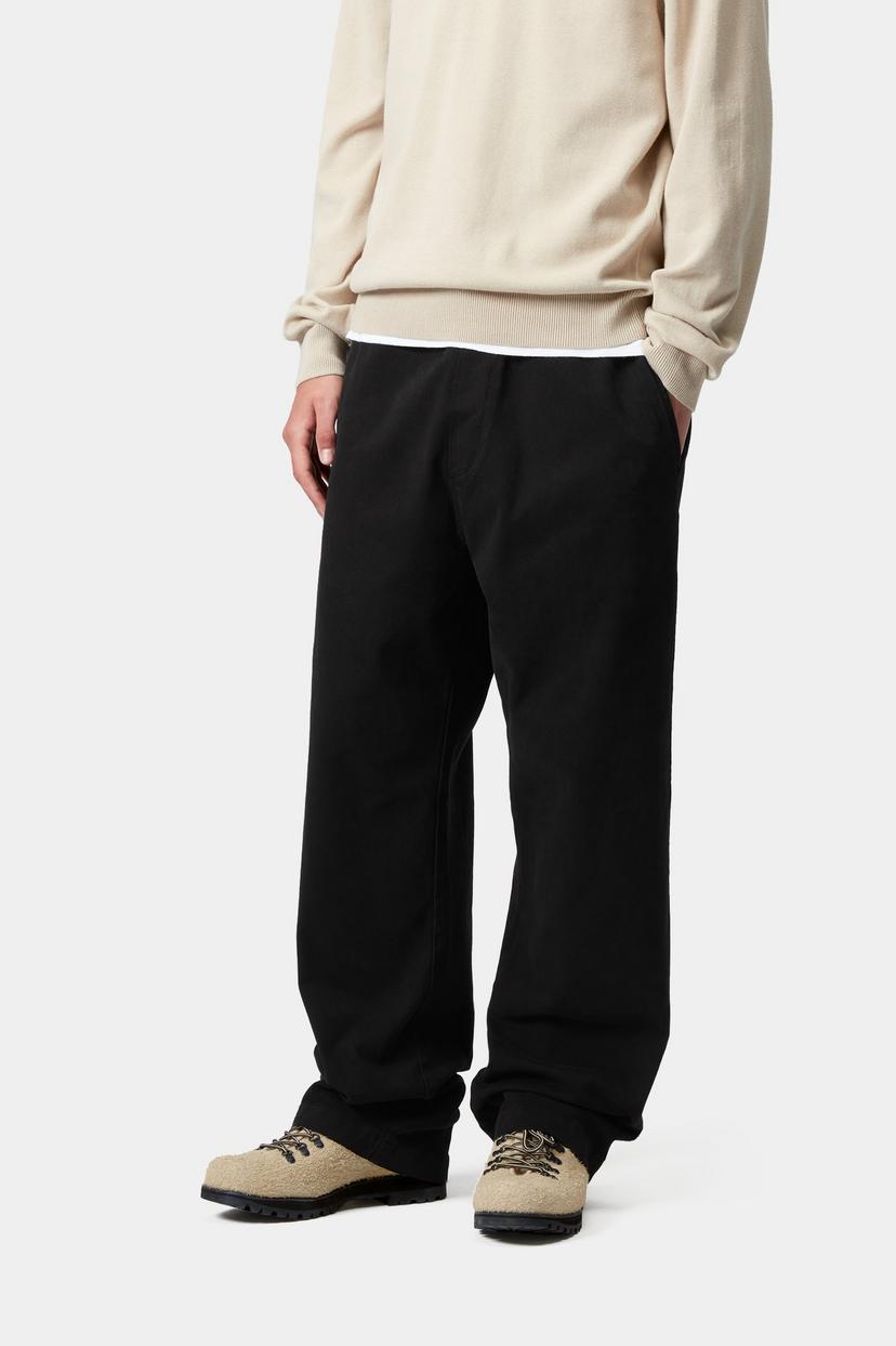 Floyde Pant 100 % Cotton Black rinsed