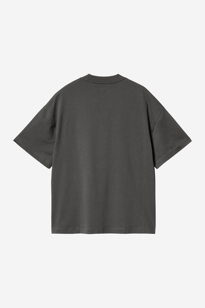 S/S Signature Script T-Shirt Graphite / Dark Scarab