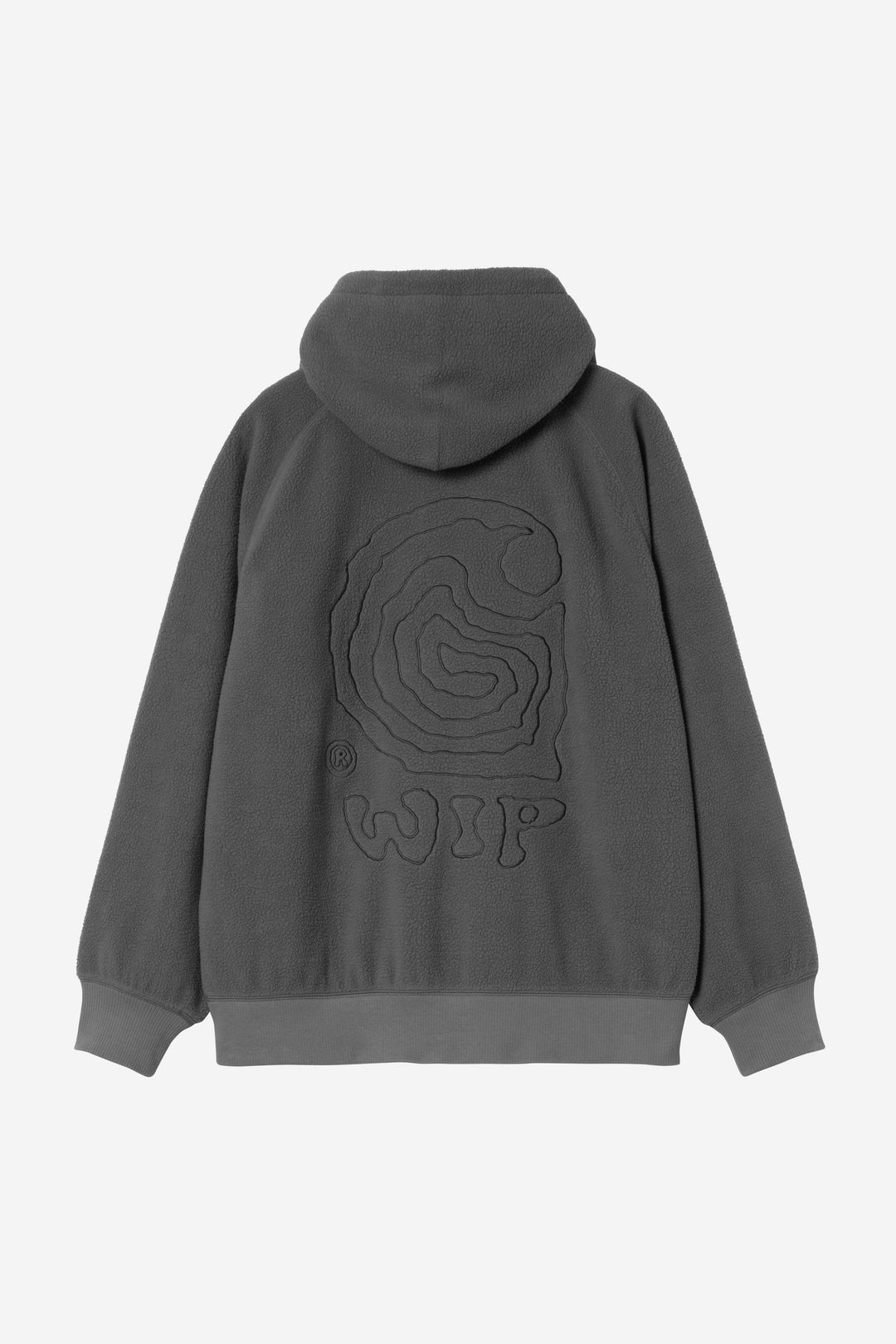 Hooded Helix Sweat Black / Porphyry