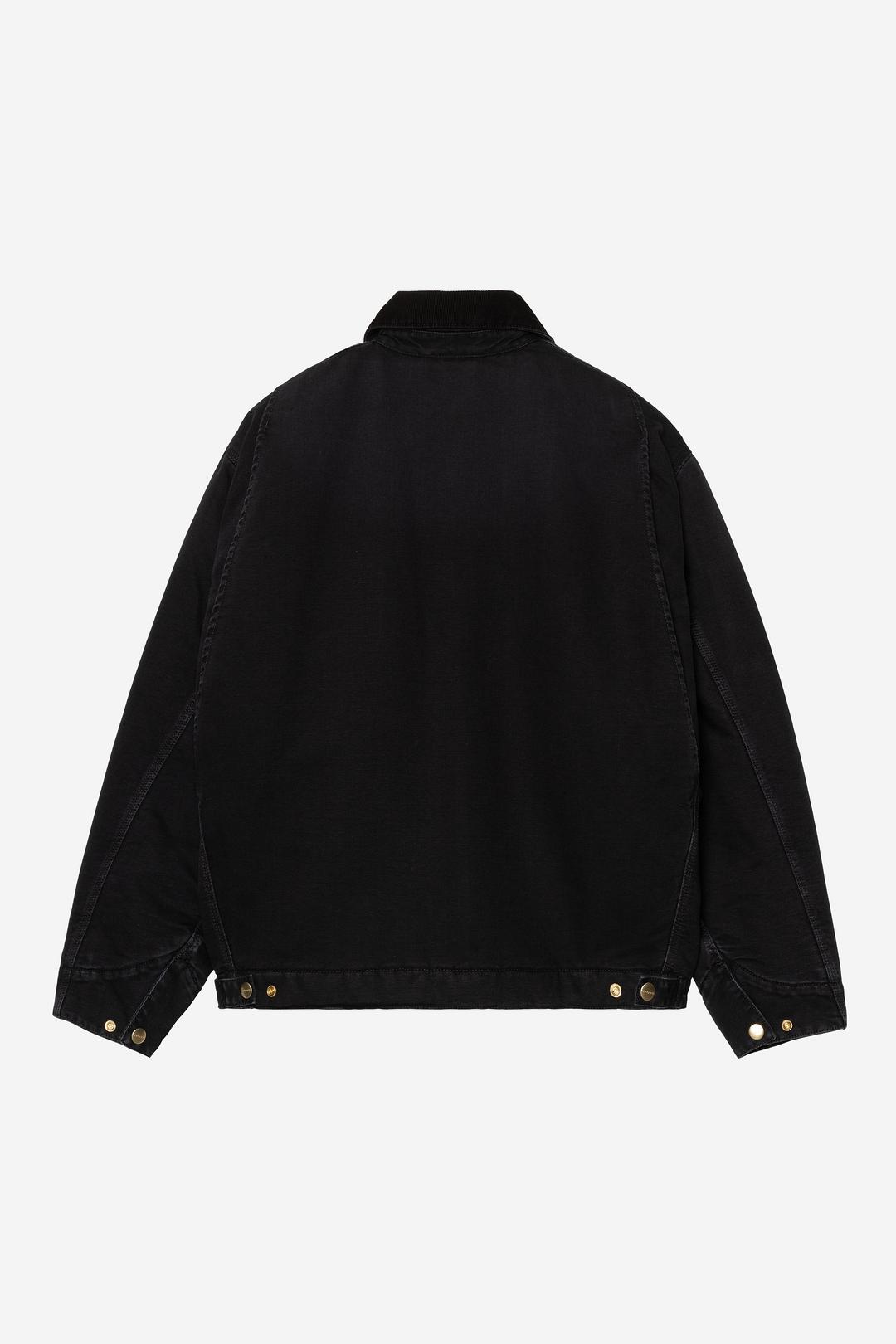 OG Detroit Jacket Black / Black stone canvas (Winter)