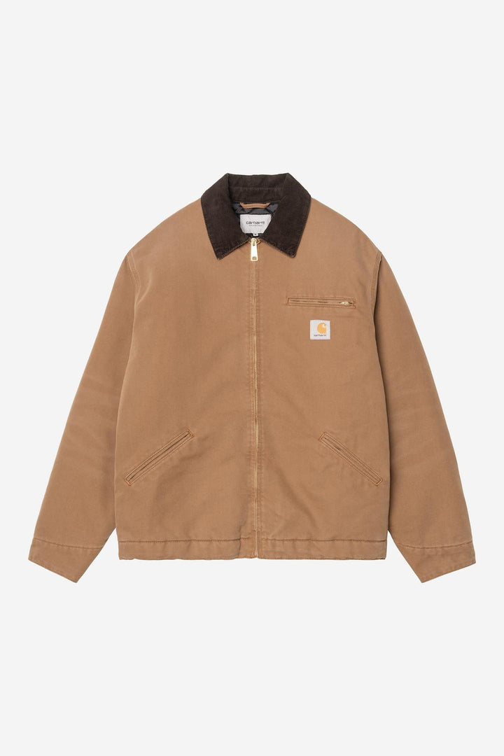 OG Detroit Jacket WIP H Brown / Tobacco stone canvas ( Winter )