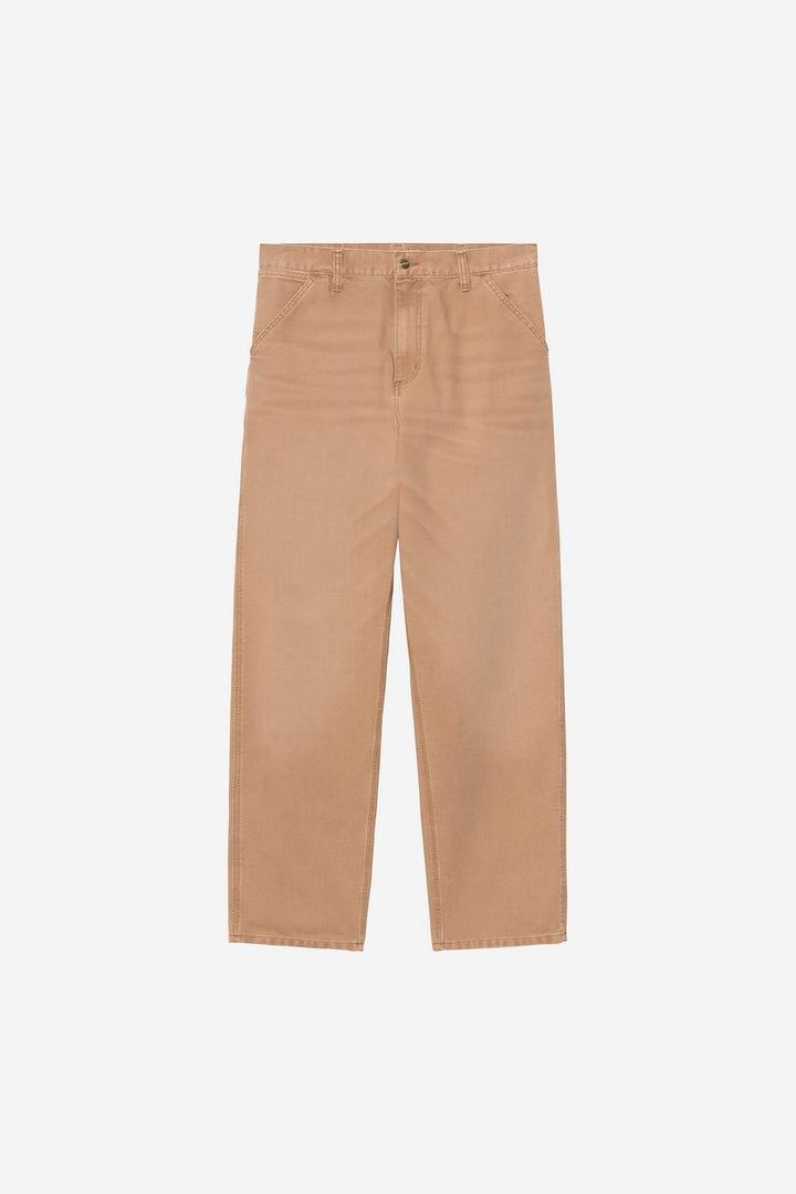 Simple Pant Hamilton Brown stone canvas L32
