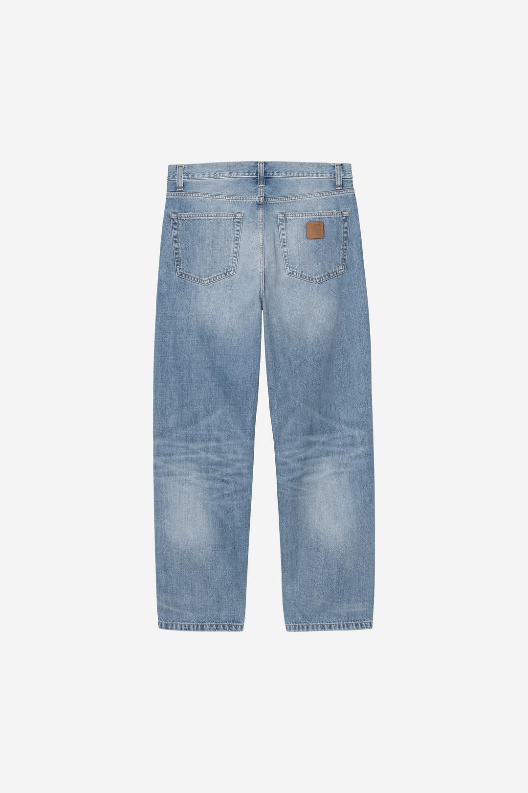 Aaron Pant - Blue burst washed no length
