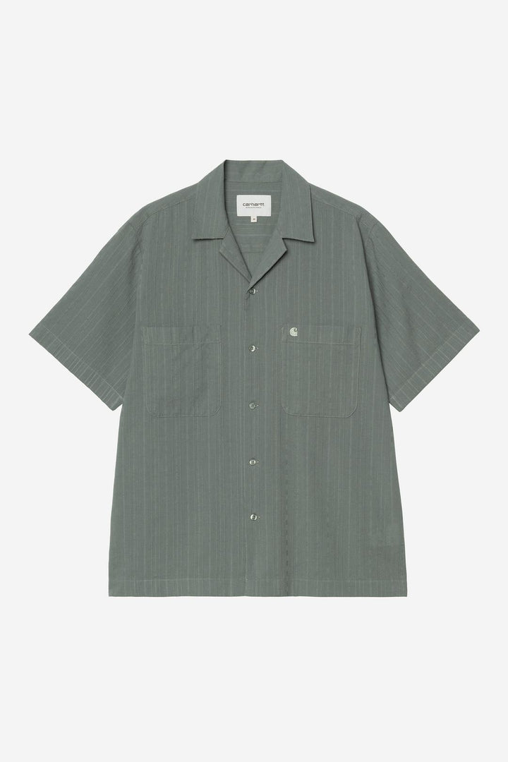 S/S Gareth Shirt Velvet Green