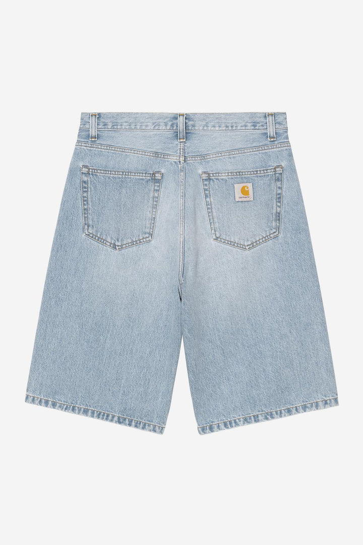 Langdon Short Blue heavy worn bleached no length