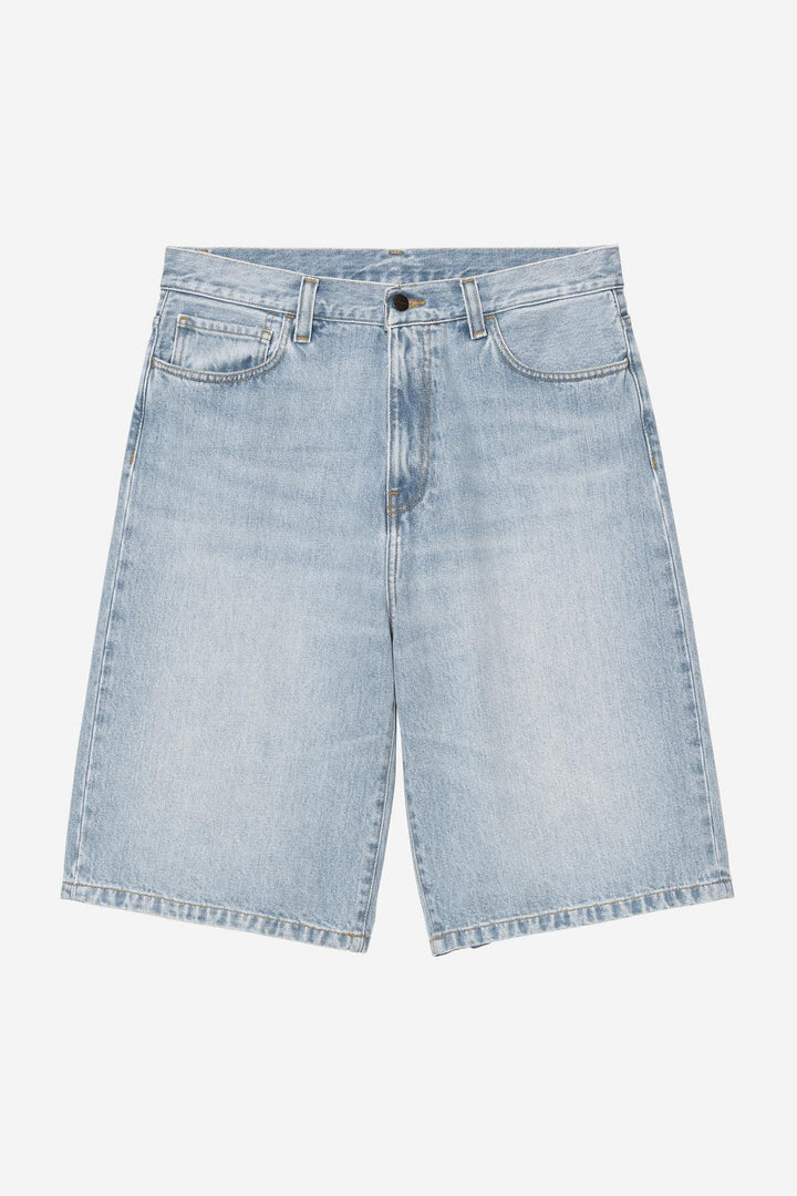 Langdon Short Blue heavy worn bleached no length