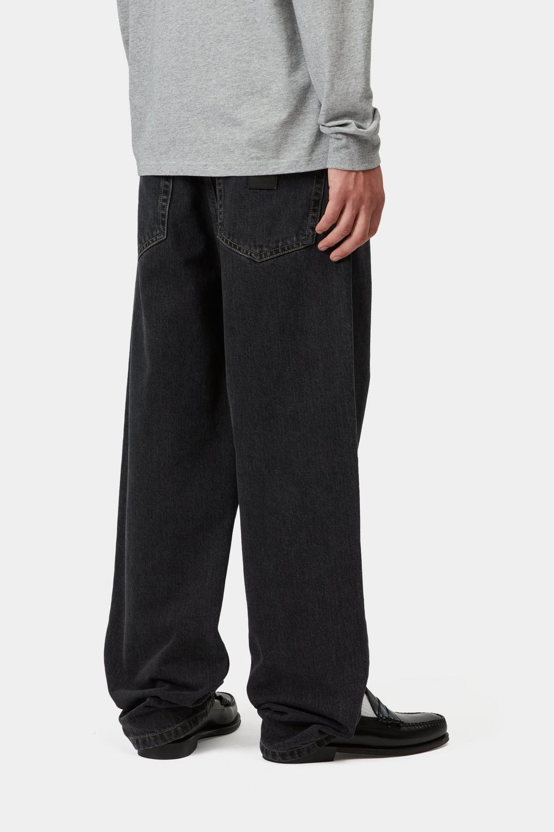 Aaron Pant Black stone washed no length