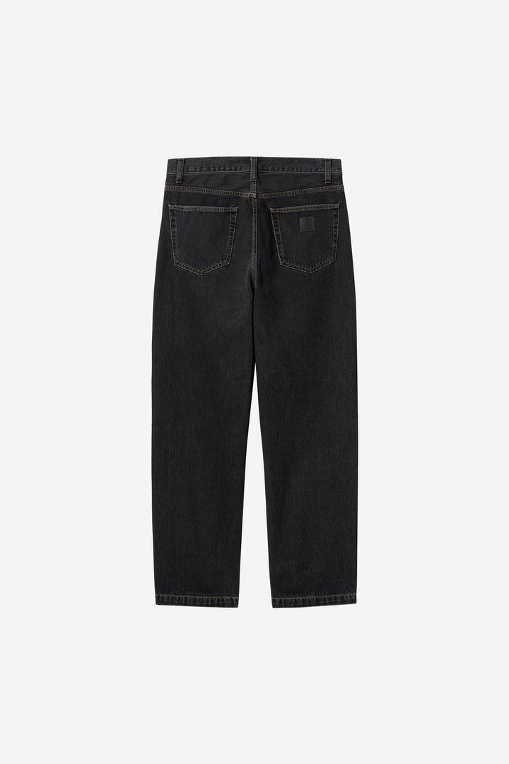 Aaron Pant Black stone washed no length