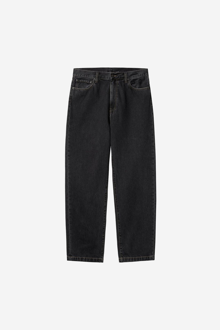 Aaron Pant Black stone washed no length